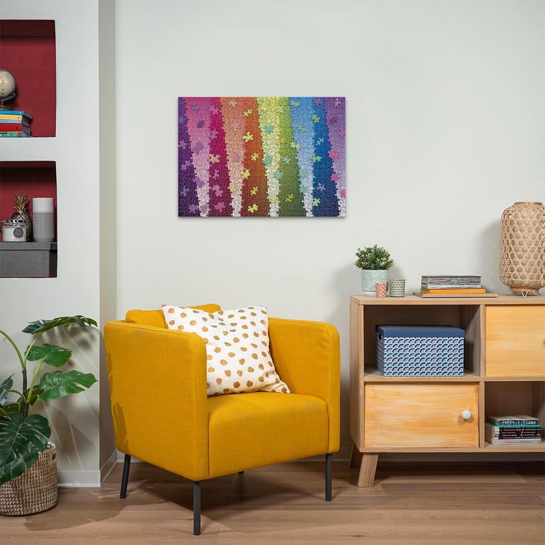 Ravensburger jigsaw puzzle for adults 1000 pieces - Color by color Puzzle Naty Shop