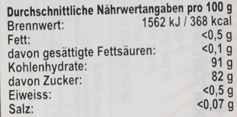 Cock Palmzucker, Scheiben, 4Er Pack (4 X 454 G Packung) Sweeteners Naty Shop