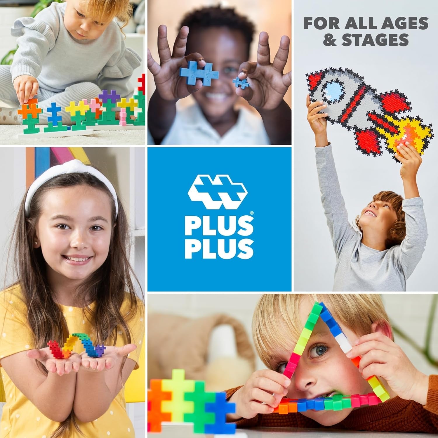 Plus-Plus 130 Kreativ Bausteine Big Aktivitäten Set