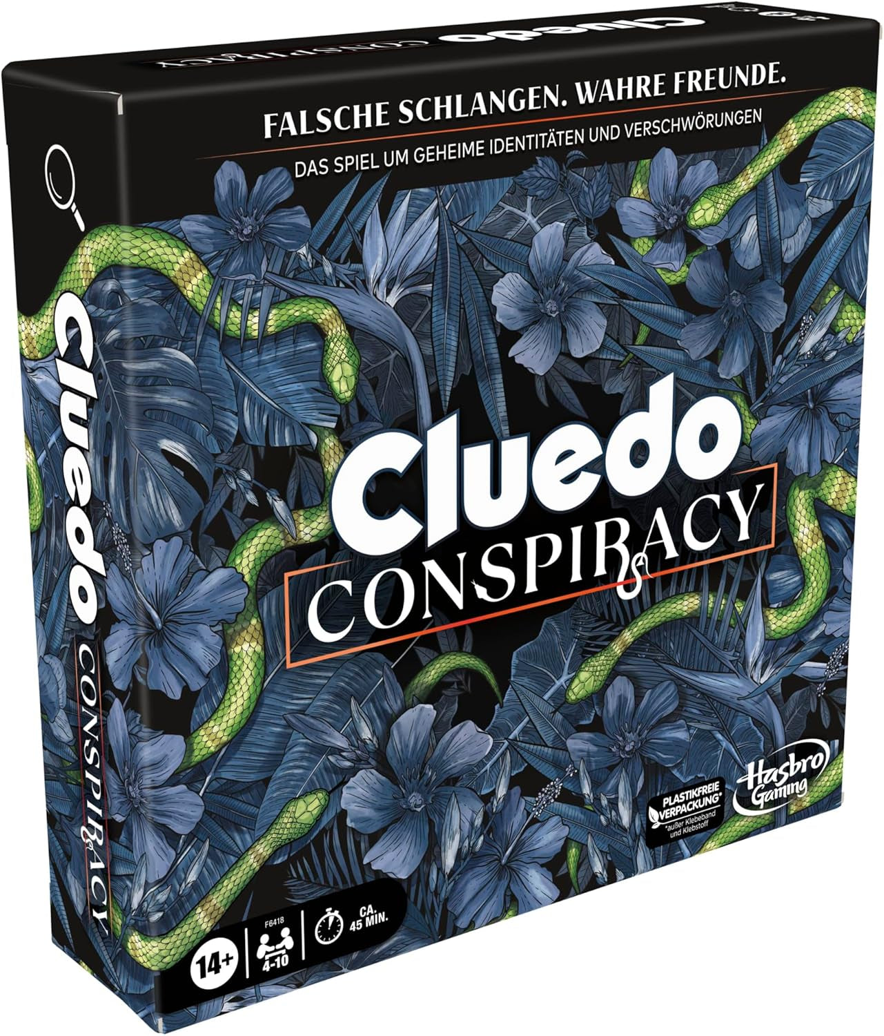 Cluedo Conspiracy Board Game by Hasbro Gaming for Adults and Teens, German version of the mystery game, for 4-10 players and ages 14 and up