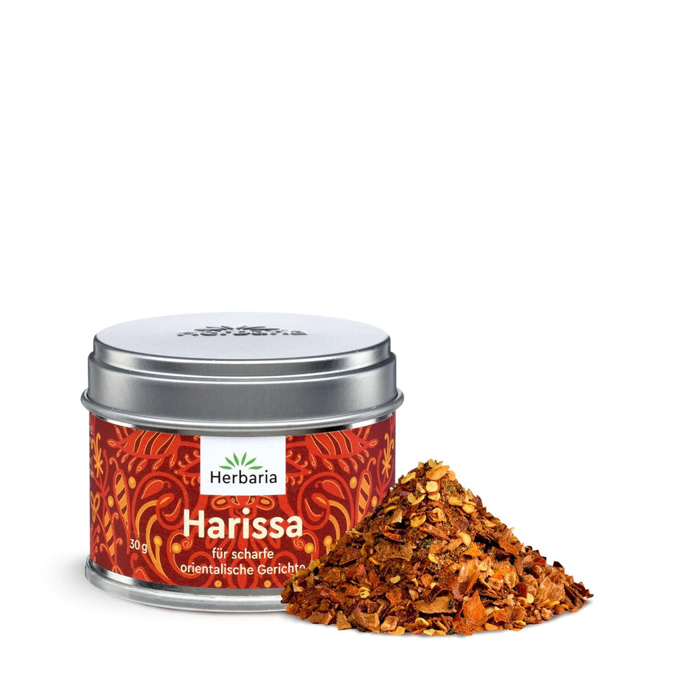 Herbaria Za'atar bio 25g S-Dose – Zaatar Gewürz, Zaatar Gewürz - oriental Organic-Gewürmischung für Gerichte der Levante Küche - mit erlesenen Ingredient - in nachhaltiger Aromaschutz-Dose
