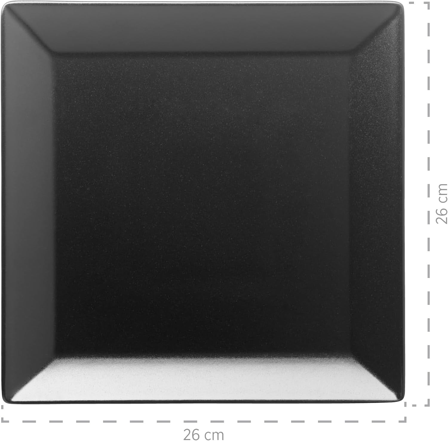 MÄSER Manhattan City, porcelain table service For 6 people, black Tableware sets Naty Shop