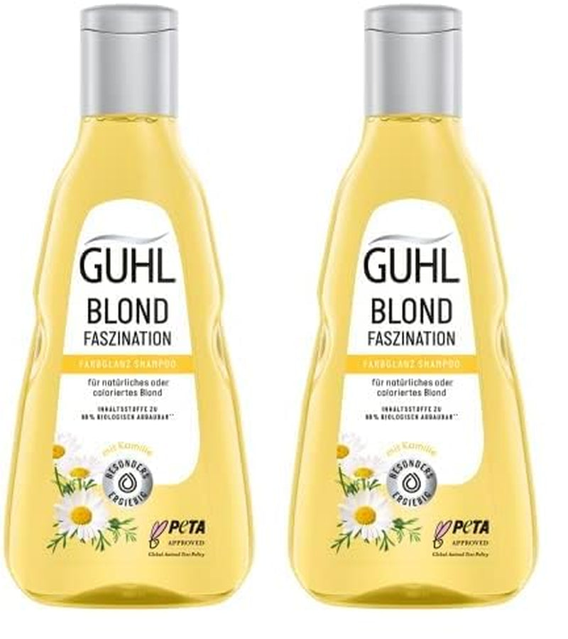 Guhl Blond Fascination Shampoo, Hair type: Blonde, Bleached Shower and bath Guhl 2 x 250 ml