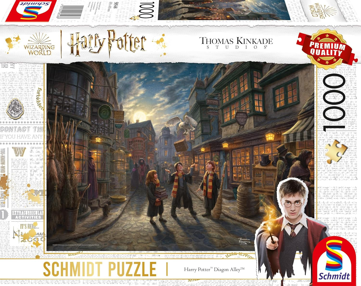 Lumea vrăjitorilor, Harry Potter, Diagon Alley Puzzle Naty Shop Titlu implicit