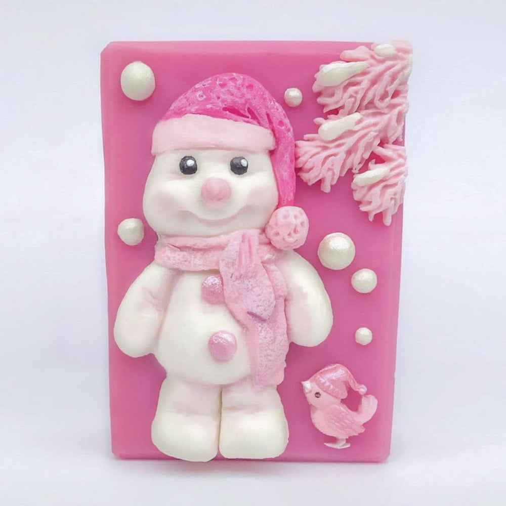 Katy Sue, Silicone Mold, Snowman Kitchen Naty Shop