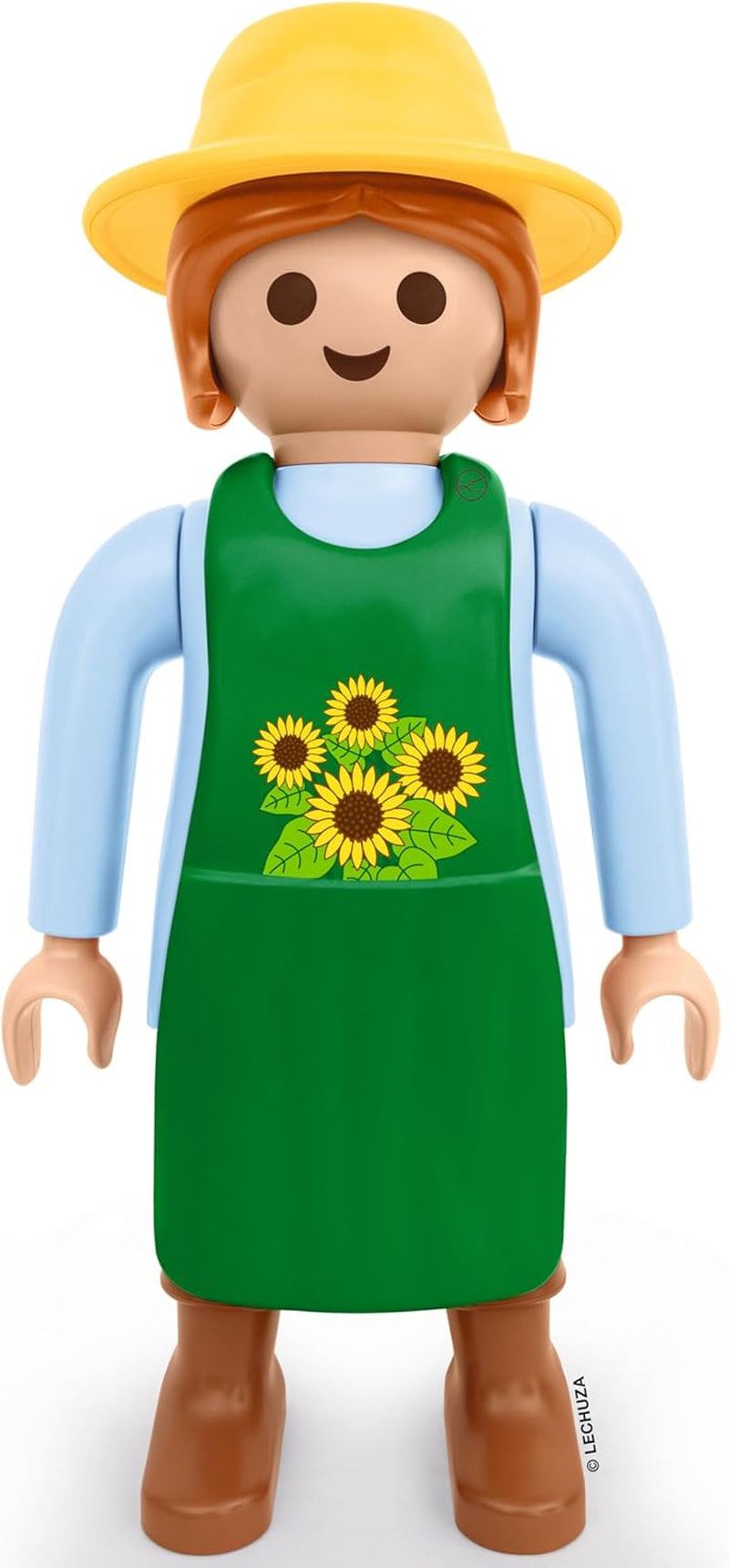 LECHUZA Gardener 2021 - Floarea-soarelui (62,5 cm), Verde/Albastru deschis