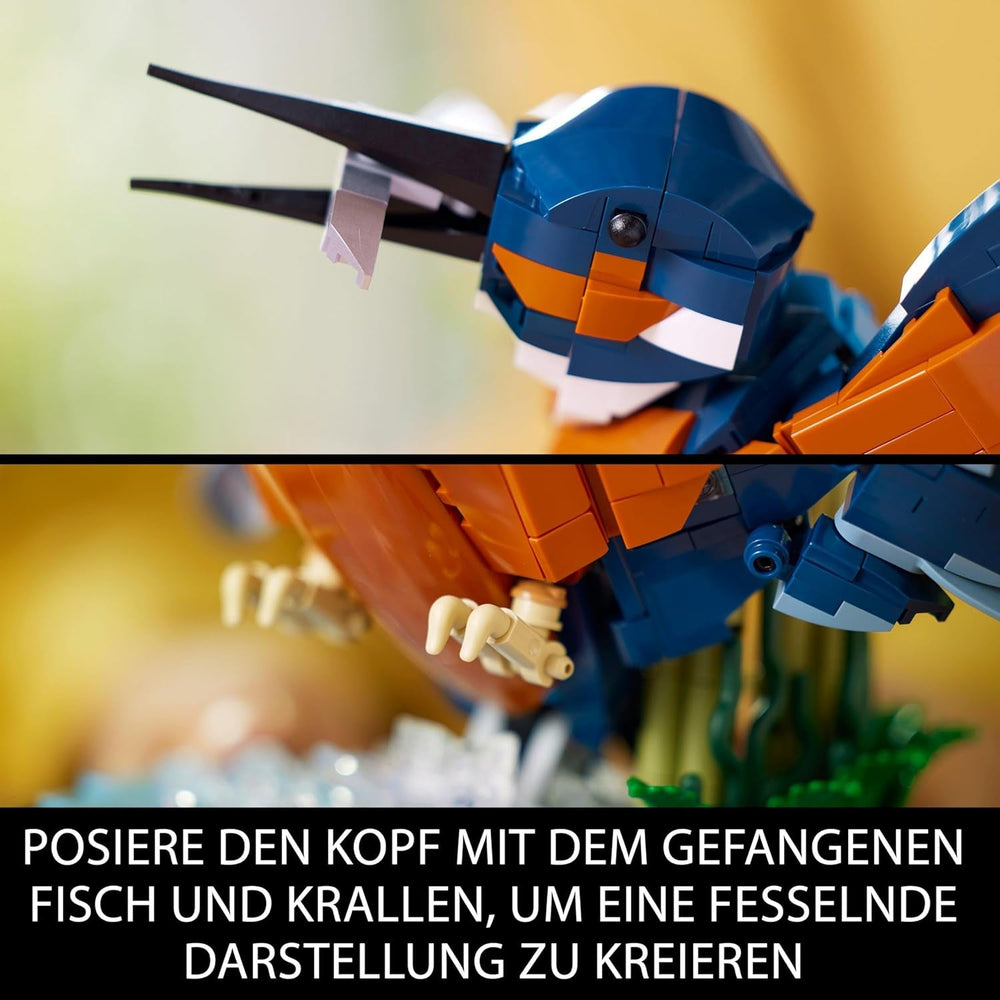 LEGO Icons Kingfisher Model Building Set for Adults, Bird Figure for Living Room or Office, Home and Office Decorations, Gift for Bird Lovers and Ornithologists, Women and Men 10331 Building Sets Besuche den LEGO-Store