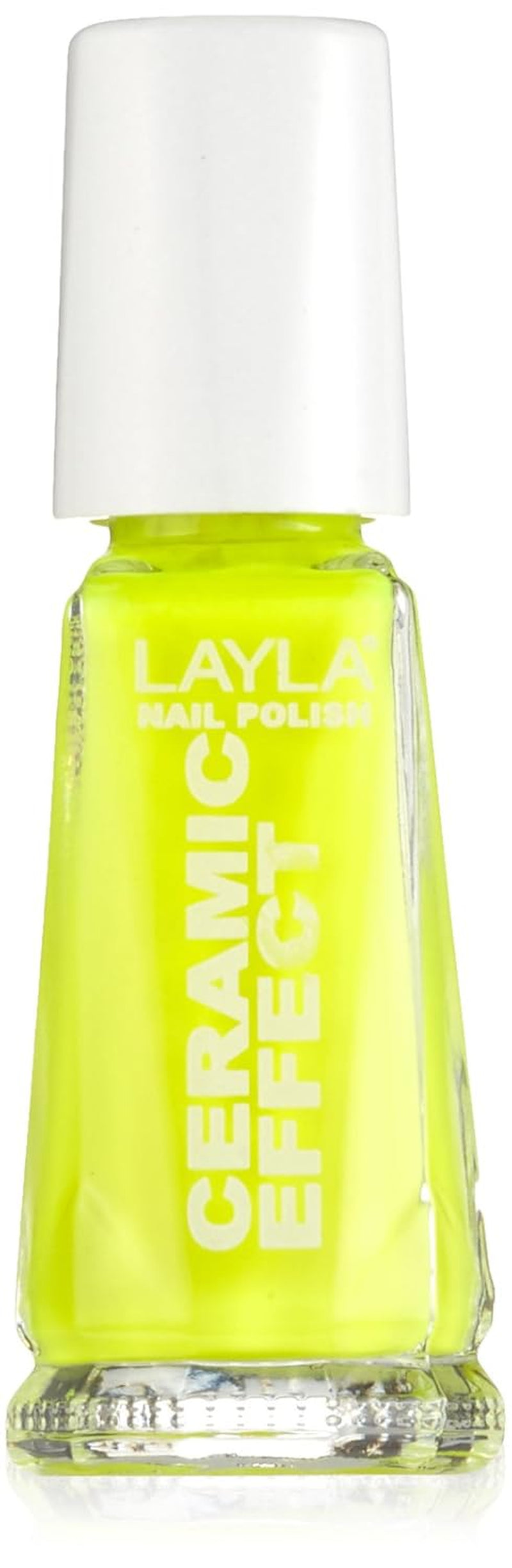 Cosmetics 1243R23-109 Ceramic Effect Nail Lacquer - orange fluo, 1er pack (1 x 0.01 l)
