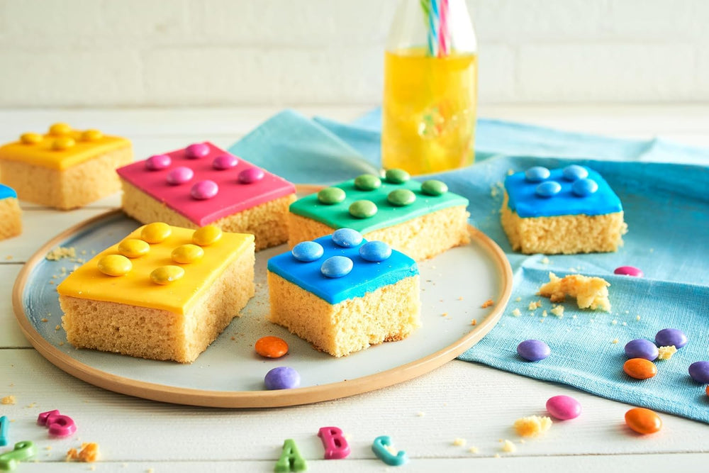 RUF Love Chocolate Chocolate Lentil Decorations, made from fine milk chocolate with a crunchy and colorful sugar glaze, 75g per box