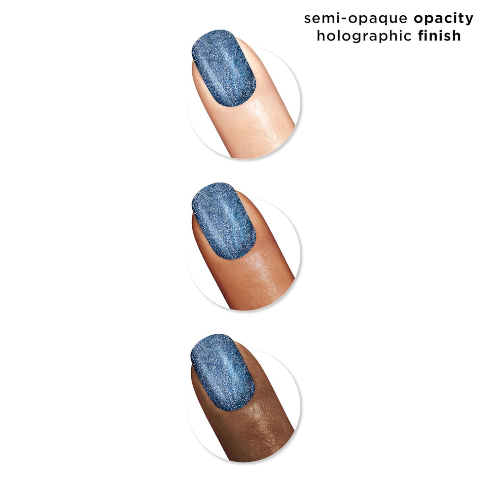 Insta-Dri Holo-Glow, Holo-back, Easy to Use, Long Lasting, Beautiful Colors, Easy to Apply on Nails, No Chips, 19ml