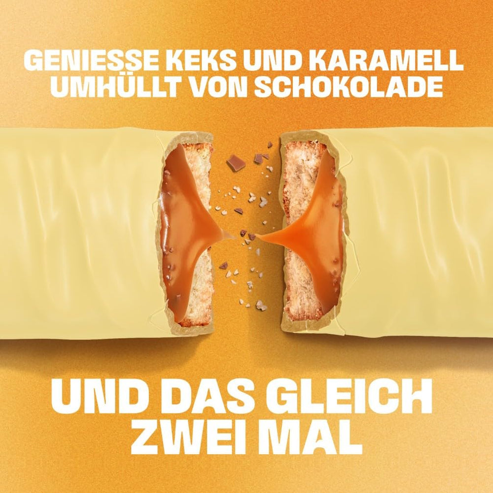 Twix white chocolate bars; caramel, biscuits, white chocolate; multiple pack of chocolates; 5 bars (5 x 46 g)