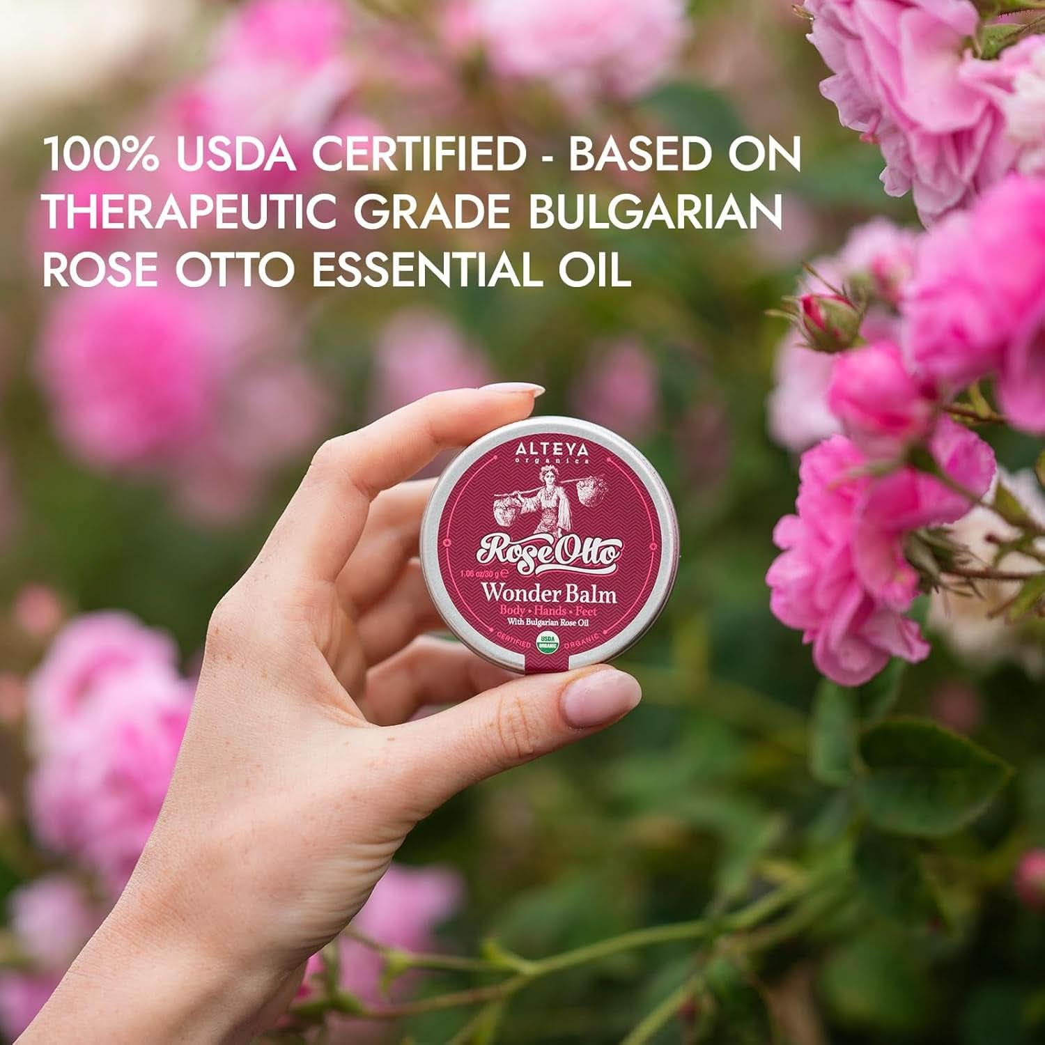 Alteya Organic Miracle Balm Rose 30 g Cosmetics and Beauty Naty Shop