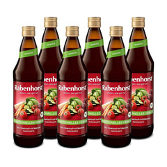 RABENHORST (6 X 700ml) - High quality vegetable juice from various vegetables Alcohol-free drinks Naty Shop