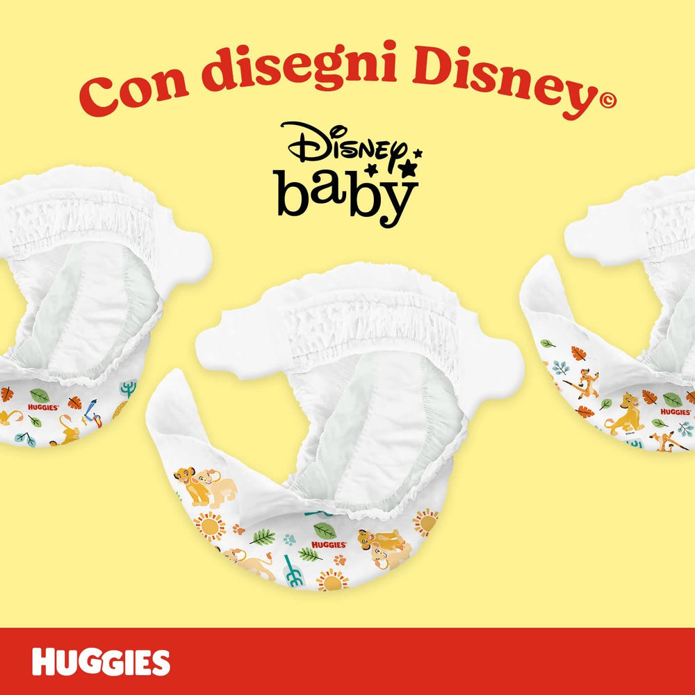 Huggies Unistar diapers, size 4 (7-14 kg), pack of 128 diapers (basic)