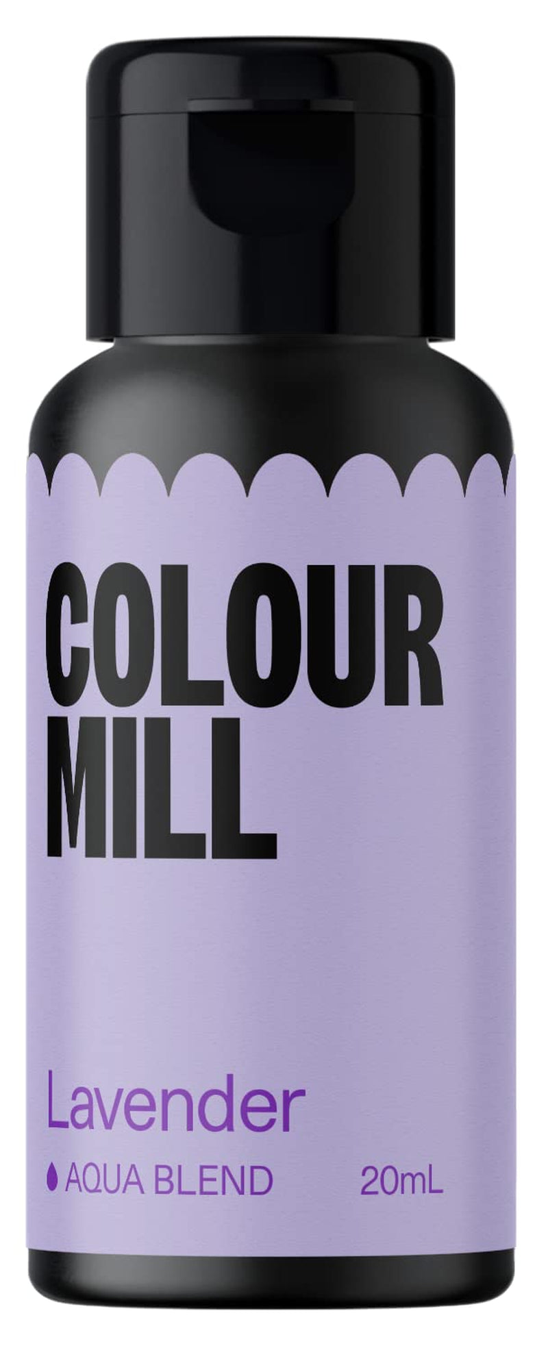 Colorant alimentar pe bază de apă Colour Mill Aqua Blend Burgundy - Foarte intens, concentrat, vegan - 20 ml