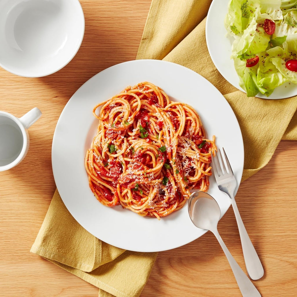 Geschirrservice, 16 Stück, Für 4 Personen, Weiß Seturi vesela masa Naty Shop