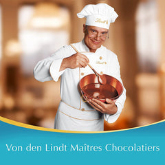 LINDOR chocolate balls with salted caramel | approx. 80 milk chocolate balls with salted caramel filling | Bulk Pack & Marc de Champagne Chocolate Balls | 700 g