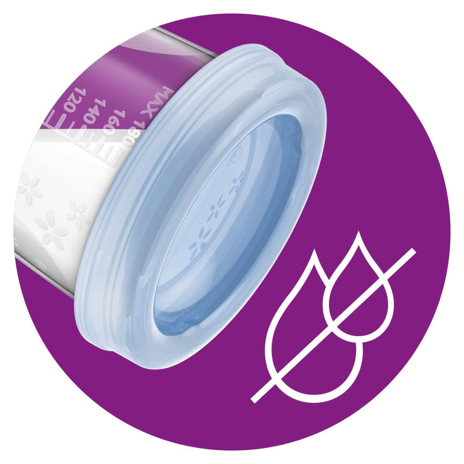 Philips AVENT SCF619/05 Storage Becher Für Muttermilch, Becher Inklusive Deckel Accessories Food and Breastfeeding Bebe Naty Shop