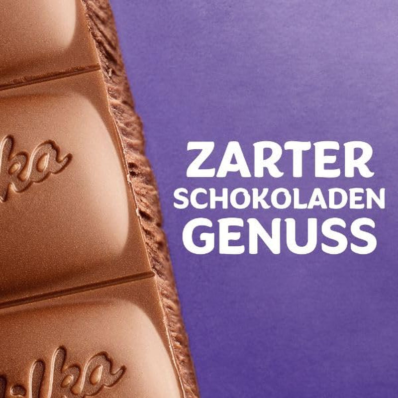 Ciocolată Milka cu linte colorată cu cacao – Ciocolată cu lapte alpină cu linte crocantă cu ciocolată – 100g