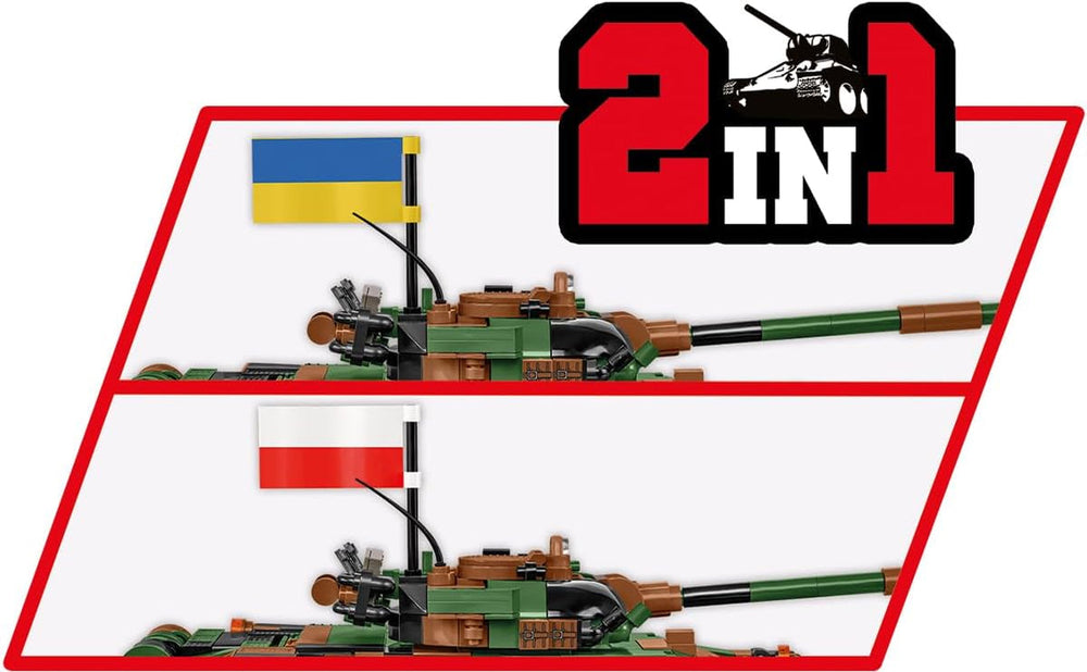 COBI T-72 Mir (PL/UA), Einheitsgröße, Camo