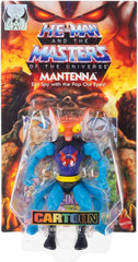 Masters of the Universe Origins Action Figure Mantenna Princess of Power from the Cartoon Collection, Approx. 14cm tall 1980s TV Bogeyman Lift-Up Eyes JBM78 Action figures Naty Shop