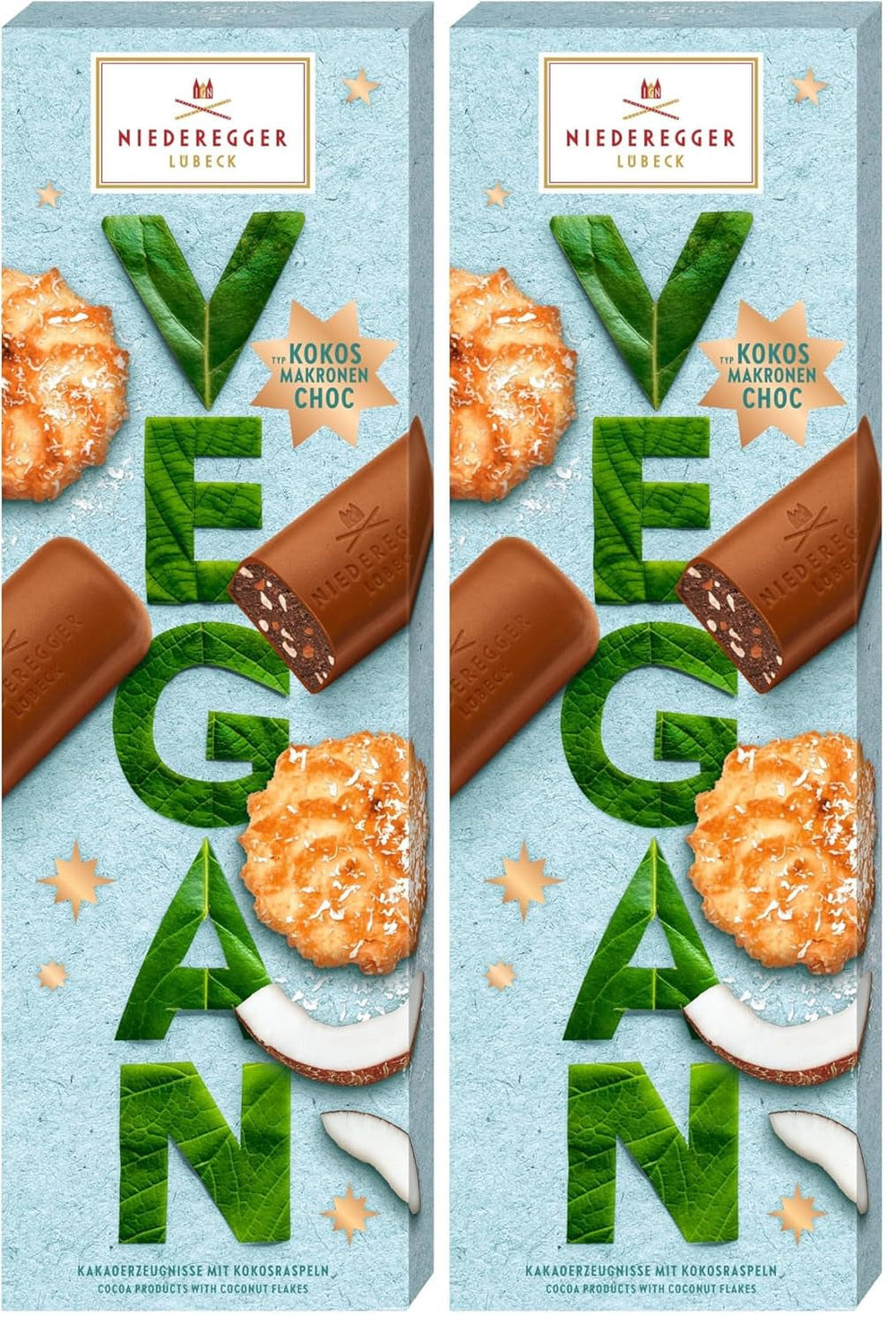 Niederegger Macaroons Cocos Choc VEGAN 100g