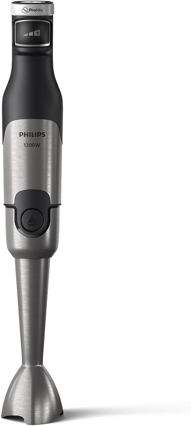 Philips 5000-Serie Stabmixer - 1200W Leistung. Promix-Technology. Led Geschwindigkeitsanzeiger. Stufenlose Geschwindigkeitseinstellung. Compact Design. Leicht Zu Reinigen. Schwarz (HR2681/00) Kitchen Naty Shop + Zerkleinerer, Kompakthacker, Schneebesen