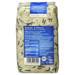Davert Basmati and wild rice mix, organic, 500g