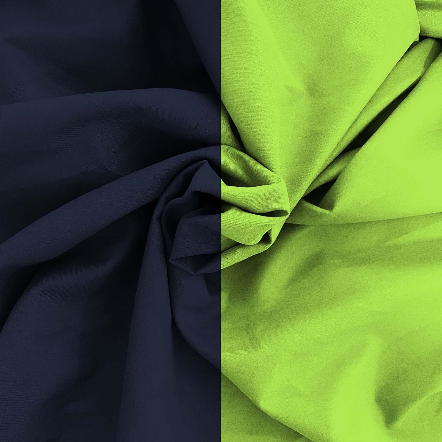 Elegant quilt for double bed 260 X 270 Cm Dark Blue/Apple Green Beds and Quilts Besuche den Italian Bed Linen-Store