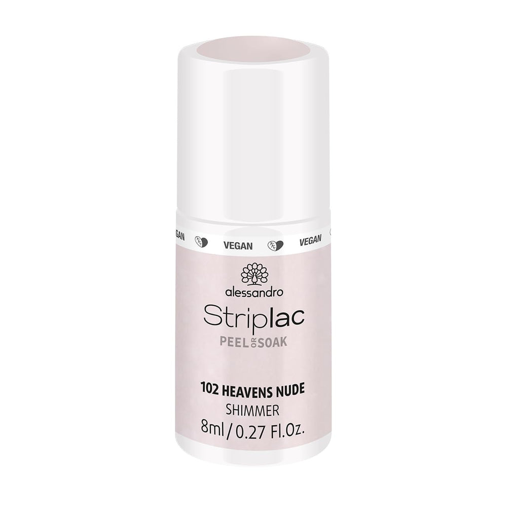 Alessandro Striplac White Honeymoon UV nail polish - Delicate and long-lasting - Easy removal thanks to the removal technology - Vegan and cruelty-free - 8 ml
