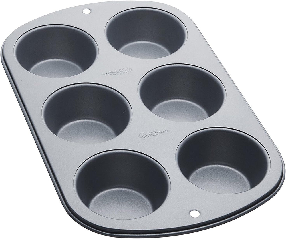 Wilton 24 Er Mini-Muffinbackform, Antihaftbeschichte, Silber Molds and baking trays Naty Shop Standard Cupcake 6 Hole