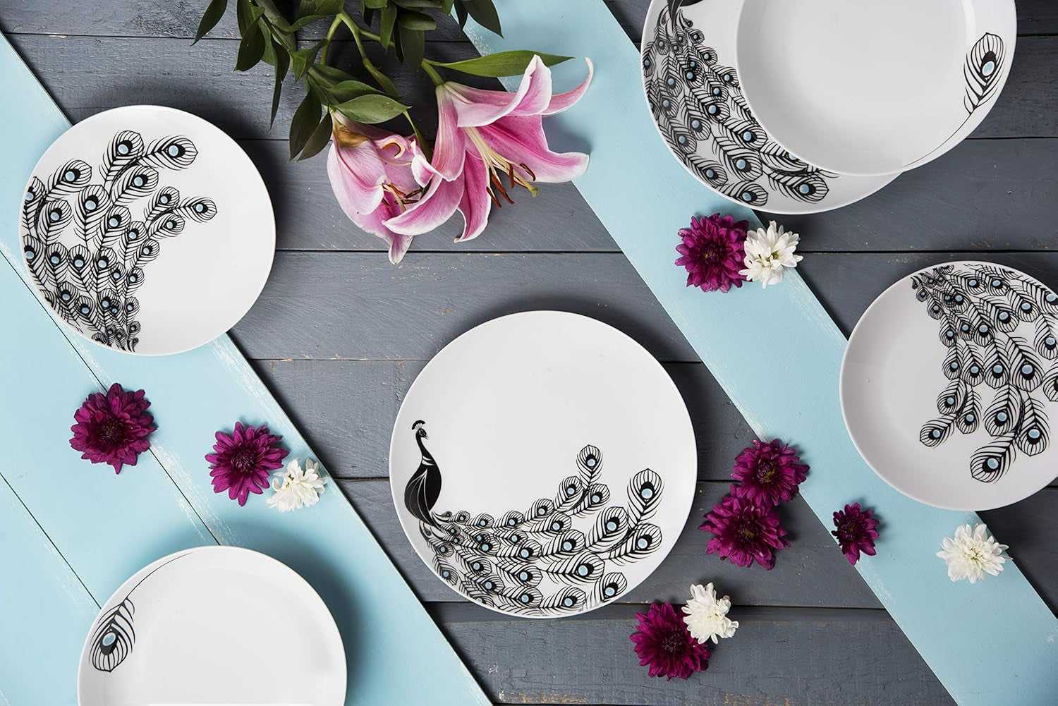 Brunch Time Geschirr 18Er Set Seturi vesela masa Naty Shop