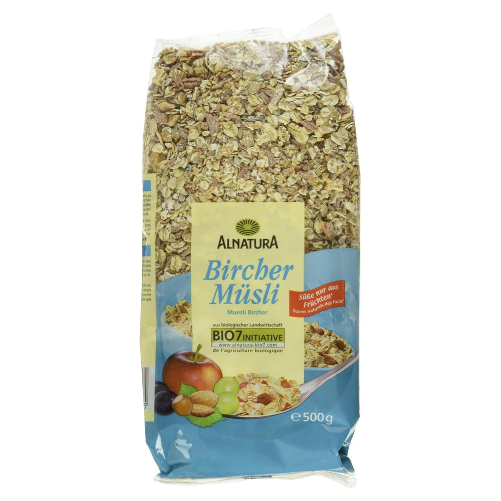Organic Bircher muesli, vegan (1 x 500 g)