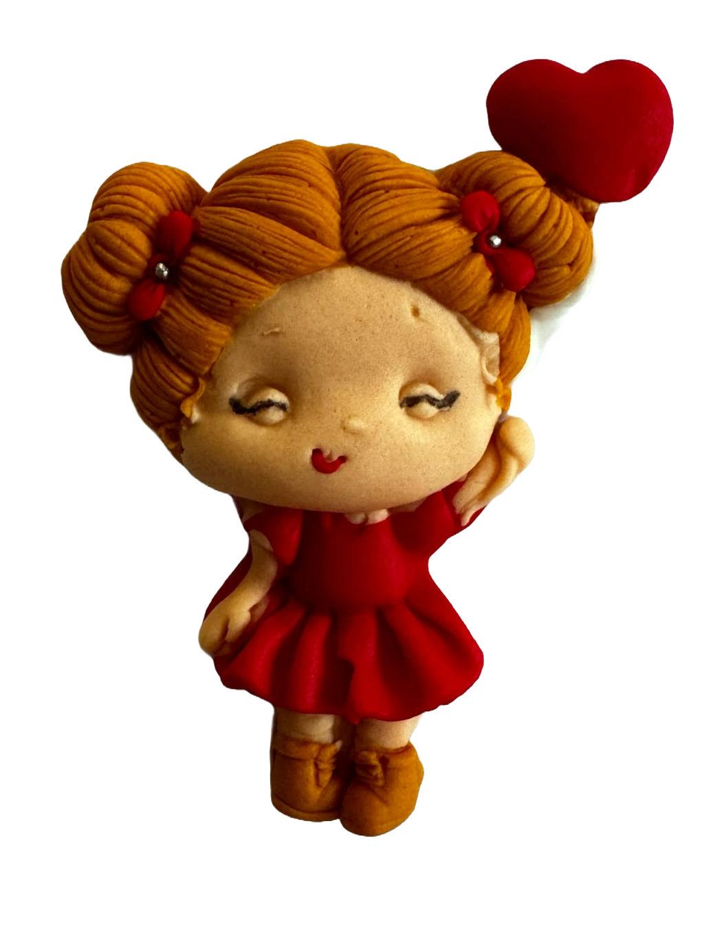 Decoratiune comestibila din zahar, Mica Printesa Decoratiuni din Pasta de Zahar Naty Shop