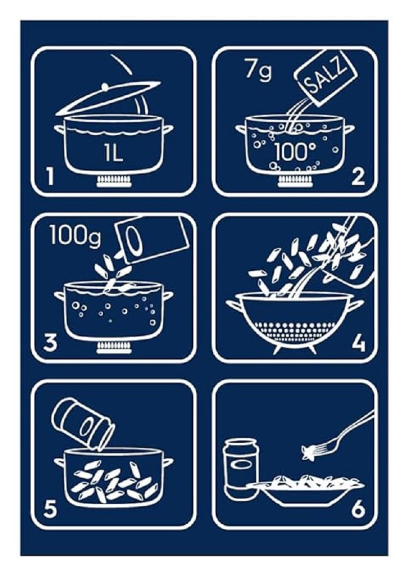 Pasta Barilla Piccolini Mini Penne Rigate, 500g