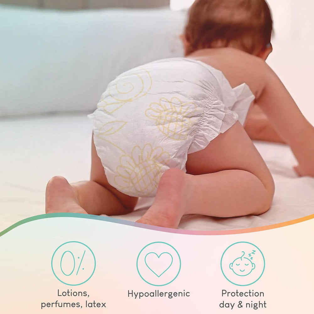 Diapers Pillo 3 - Box of 168 nappies, 6 packs of 28 nappies each, size 3 - Midi (6-10 kg) - Nappies for babies