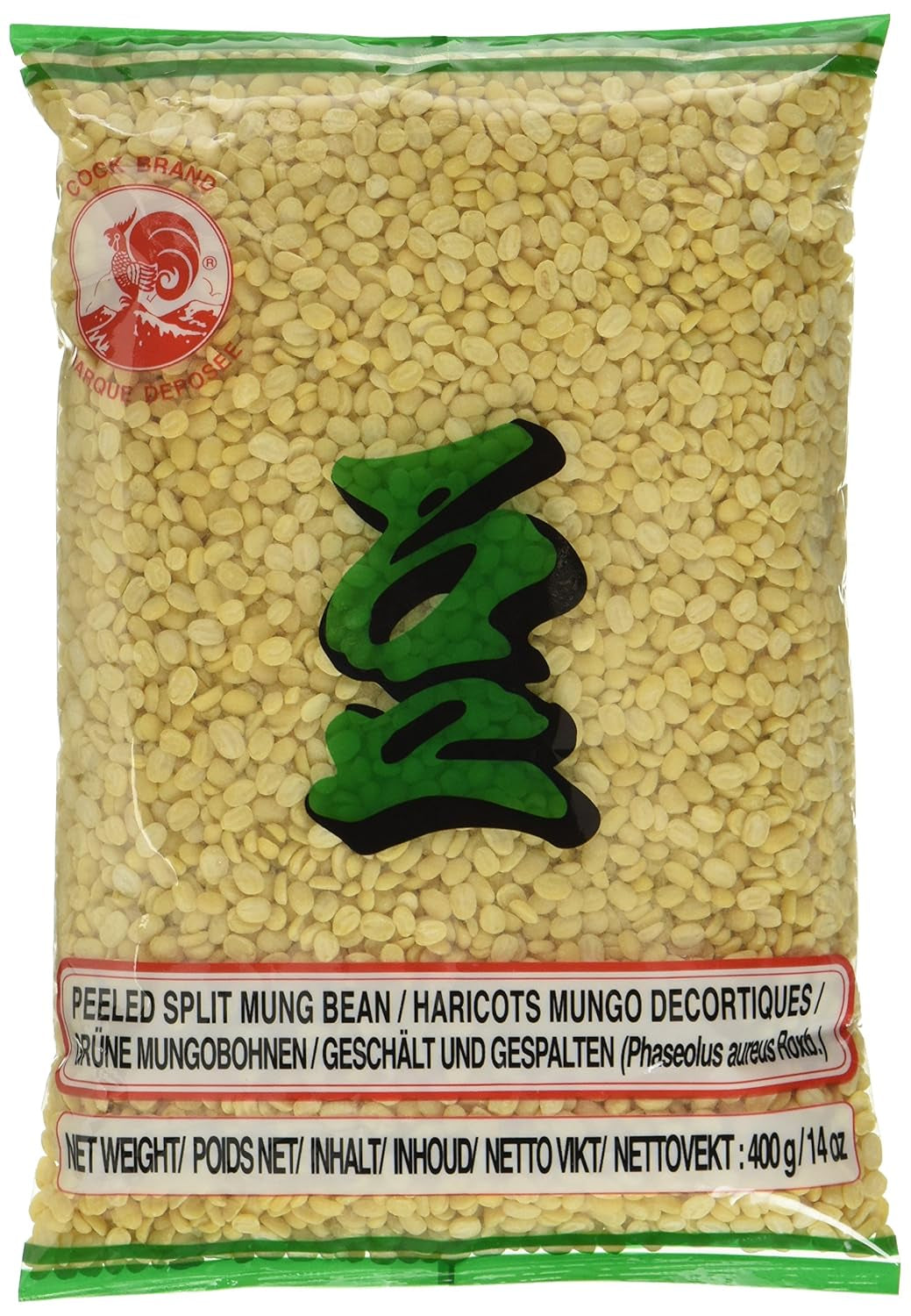 Cock mung beans, green (1 package x 400g)
