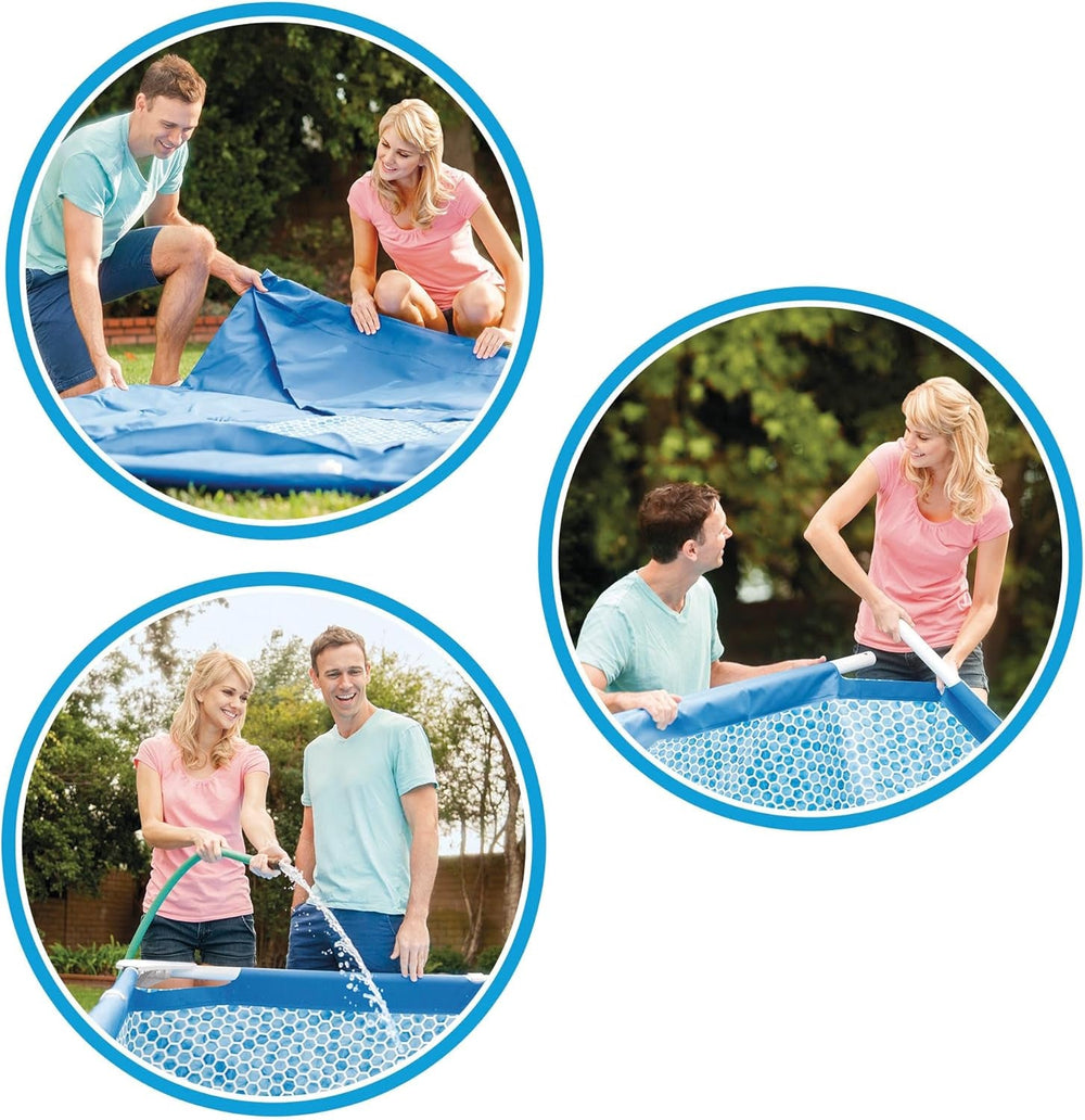 Piscină Intex cu cadru metalic de 2,4 m x 51 cm