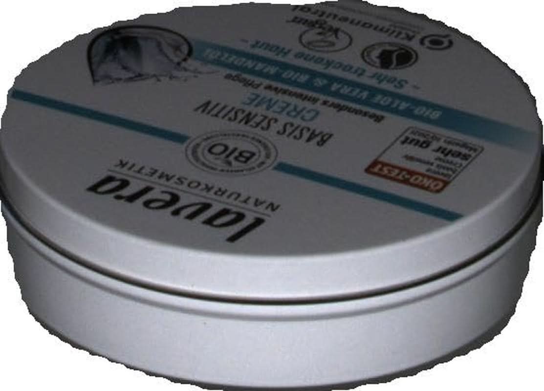 Lavera Basis Sensitiv, intensive care for dry skin with Aloe Vera and almond oil, 150 ml Naty Shop