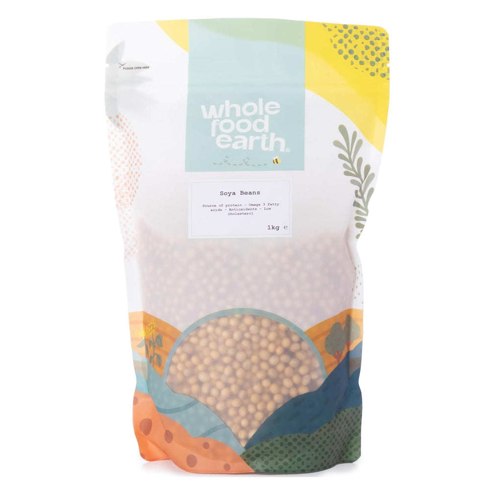 Wholefood Earth soy - non-GMO - natural - vegan - dairy-free - no added sugar 1 kg
