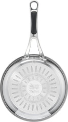 Tefal Jamie Oliver Cook'S Classics, strat antiaderent, potrivită pentru inducție, rezistentă la cuptor, oțel inoxidabil, mâner nituit Oale si Tigai Naty Shop