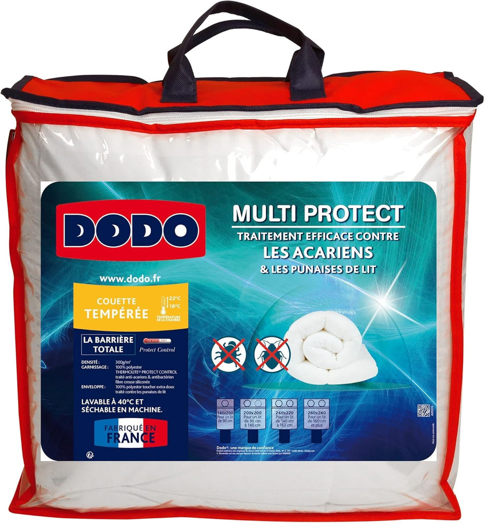 DODO 140 X 200 Cm single quilt, multi-protection, soft and protective, machine washable at 40 °C Quilts and quilts Naty Shop