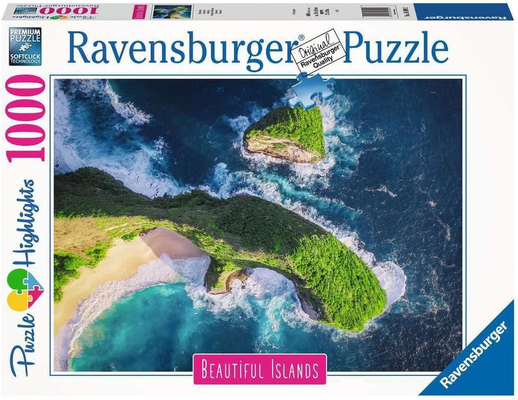 Ravensburger Puzzle Beautiful Islands 16909 - Indonezia - puzzle jigsaw de 1000 de piese pentru adulți și copii de peste 14 ani Puzzle Naty Shop Design vechi