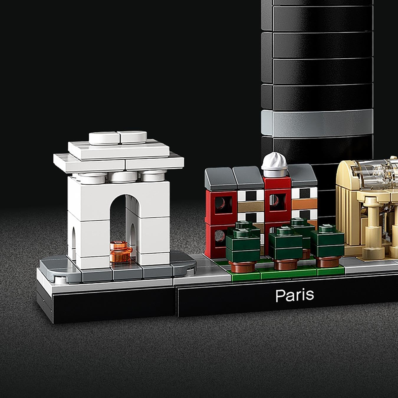 LEGO Architecture Paris, Eiffel Tower, Champs-Élysées and Louvre Model Kit, Skyline Collection, Home and Office Decorations, Gift Ideas for Collectors, Men and Women 21044 Building Sets Besuche den LEGO-Store