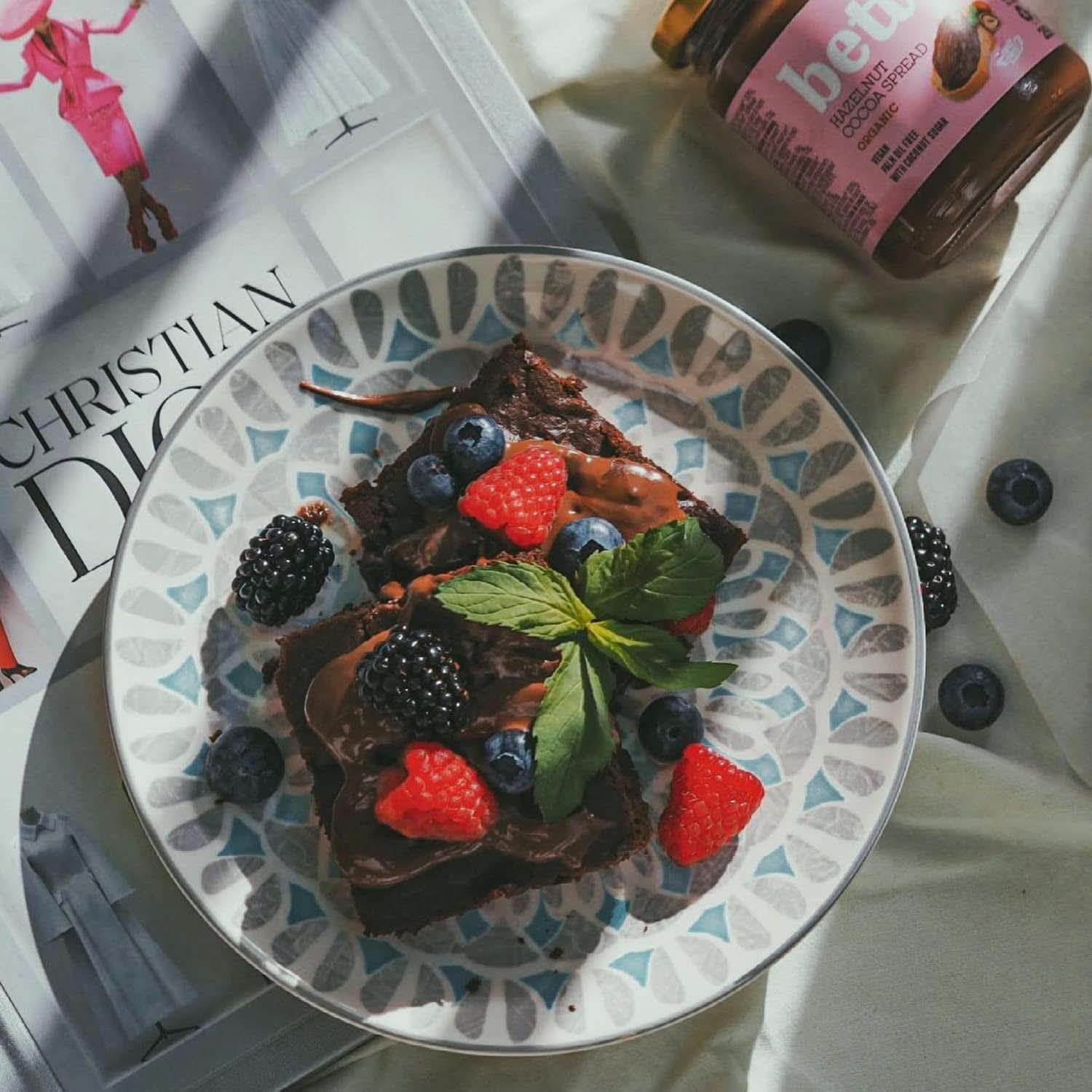 Bettr Organic Brownie Mix - Organic, vegan and gluten-free brownies with rich cocoa flavor, 6 x 400 grams Kitchen Naty Shop