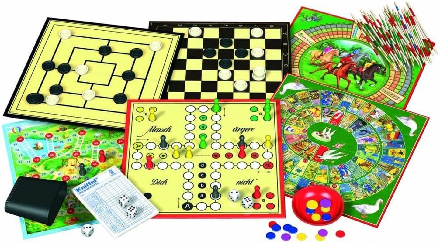 Schmidt Spiele 49147 - Game collection with 100 game options