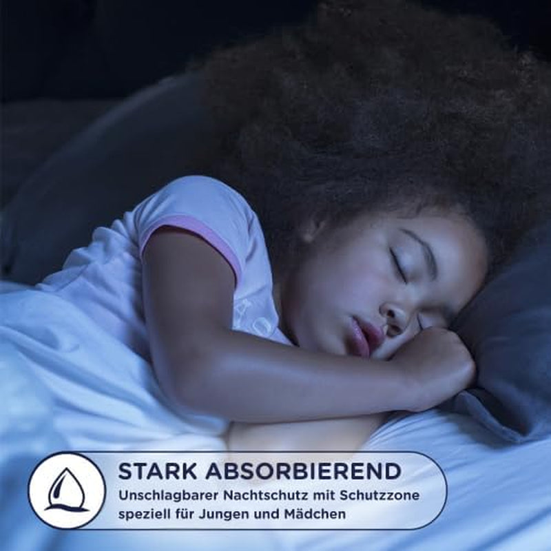 Huggies DryNites Super Absorbent Nighttime Diapers for Girls 4-7 Years, 4 x 16 Panty Diapers (64 Count), Monthly Pack