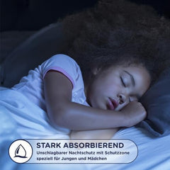 Huggies DryNites Super Absorbent Nighttime Diapers for Girls 4-7 Years, 4 x 16 Panty Diapers (64 Count), Monthly Pack