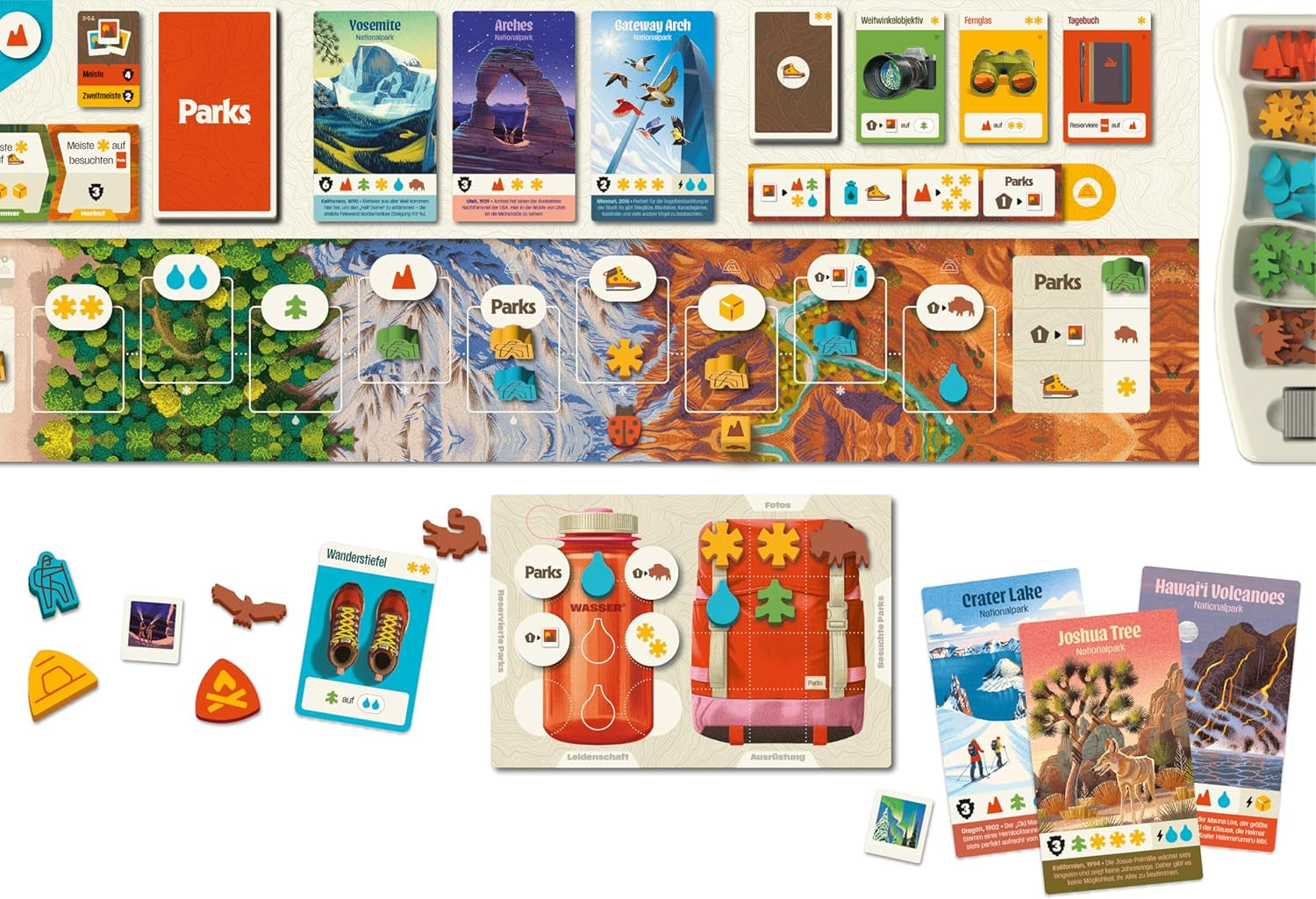 Parks (2nd edition), 26.7 cm x 26.7 cm x 0.1 cm