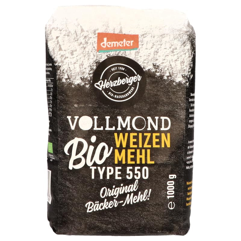 Vollmond organic wheat flour, type 550, 1 kg